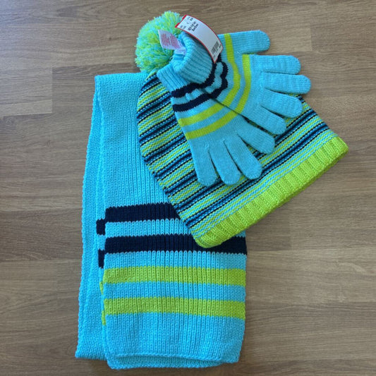 NEW Knit Set - Blue/Green