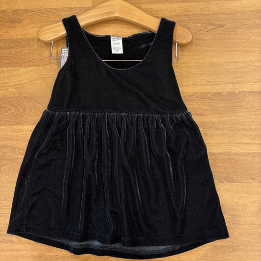 Carter's Velvet Tank Dress - 2T