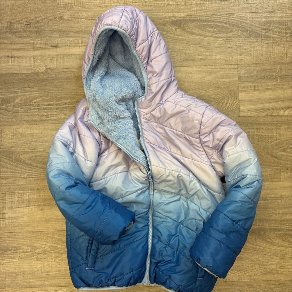 Eddie Bauer Ombre Reversible Puffer Jacket - 10/12