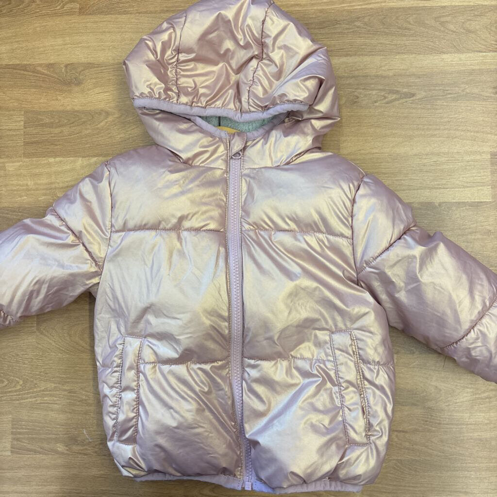 Swiss Tech Shimmer Puffer Jacket - 2T