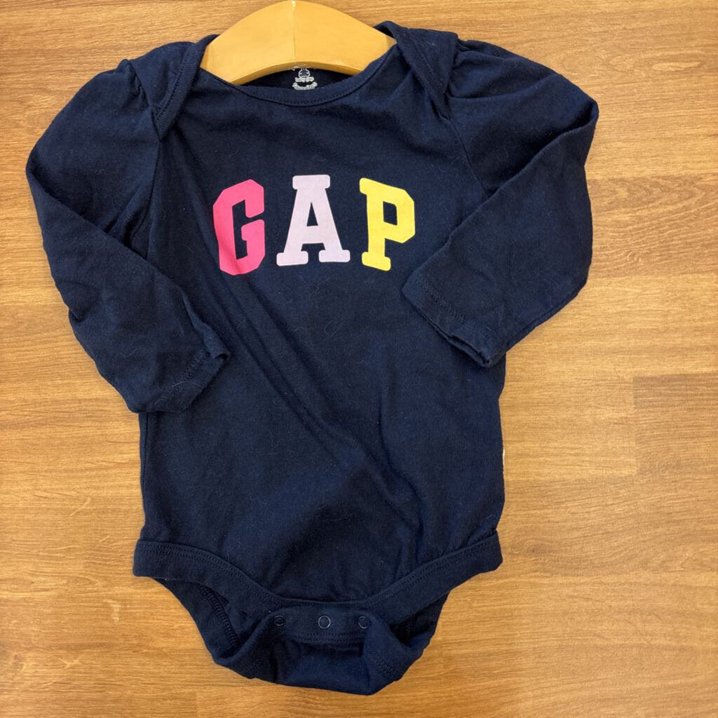 Baby Gap LS Onesie - 12/18m