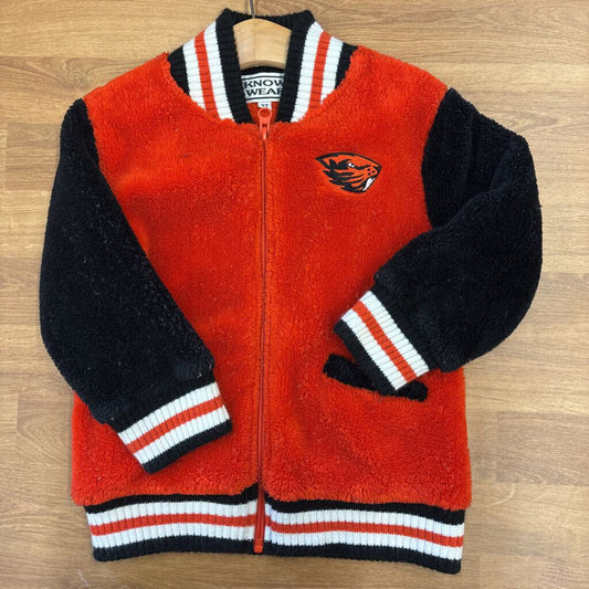 Know Wear Oregon State Fuzzy Jacket - 2T