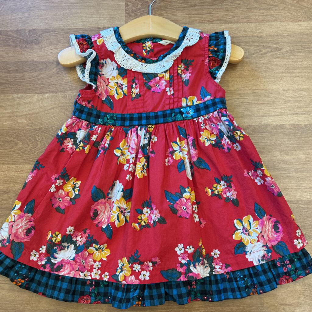 Matilda Jane Floral SS Dress - 12/18m