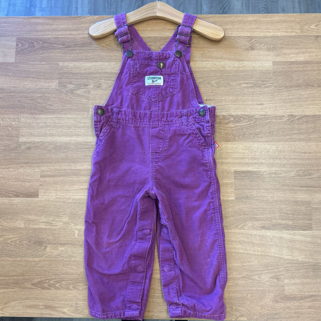 Osh Kosh Corduroy Overalls - 18m