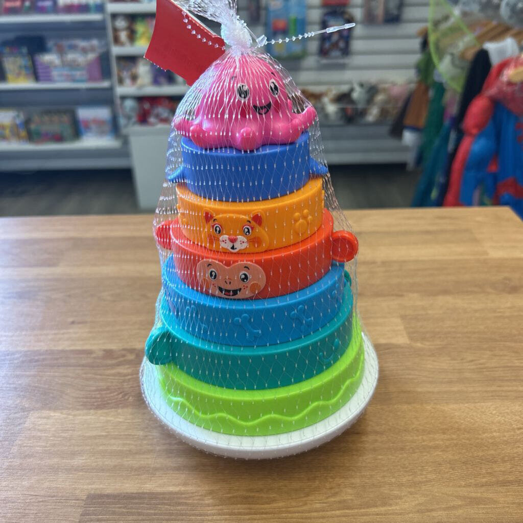 Animal Stacking Ring Toy