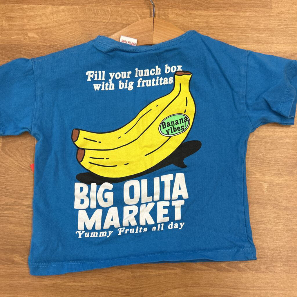 Zara Banana SS Tee - 18m