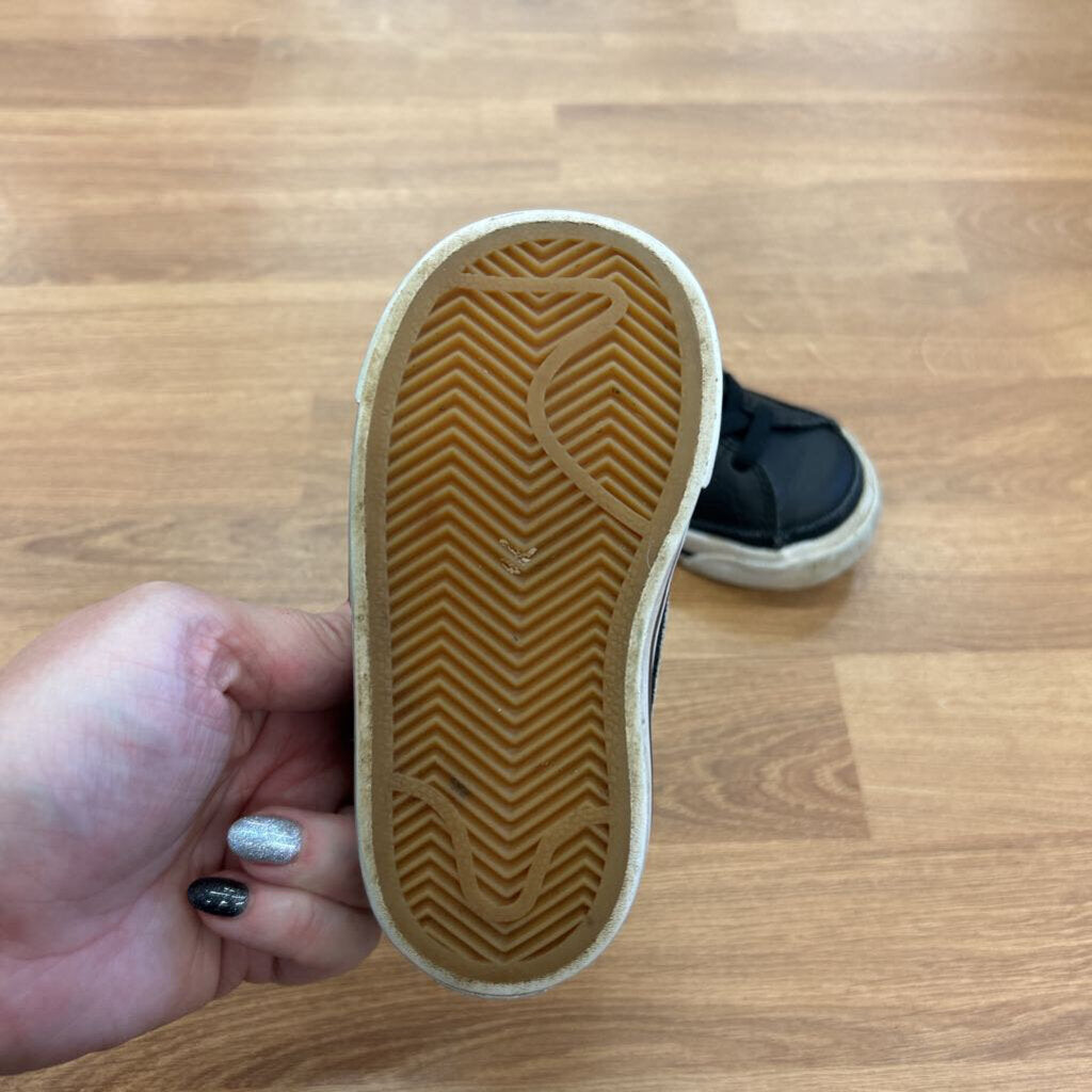 Nike Black Leather Sneakers - 6