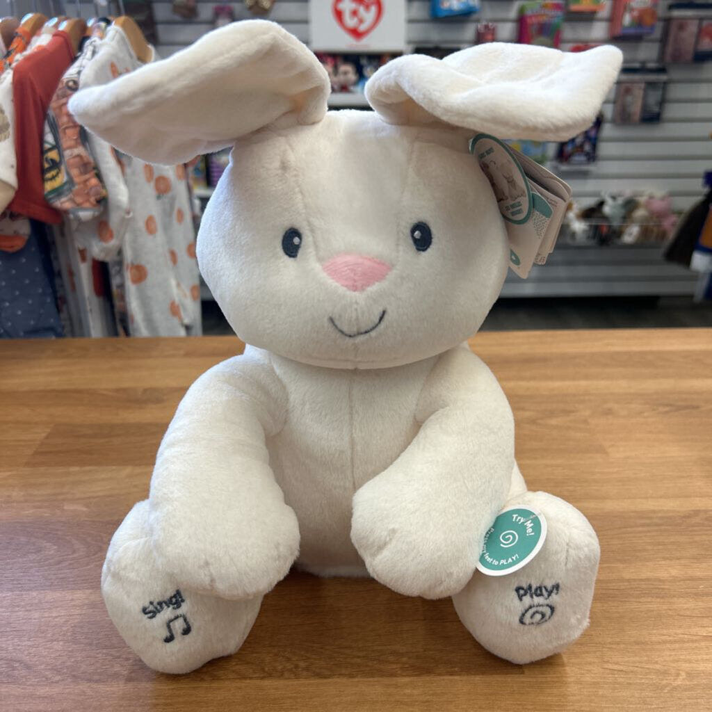 NWT Baby Gund Peek a Boo Bunny