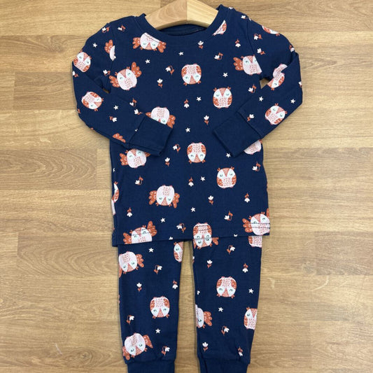 Old Navy Owl Pjs - 18/24m