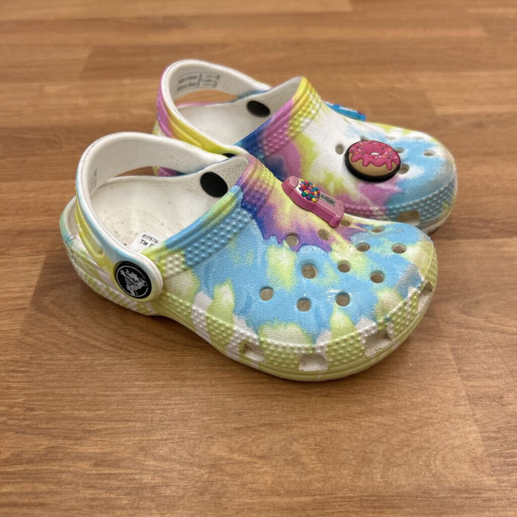 Tie Dye Crocs - 7