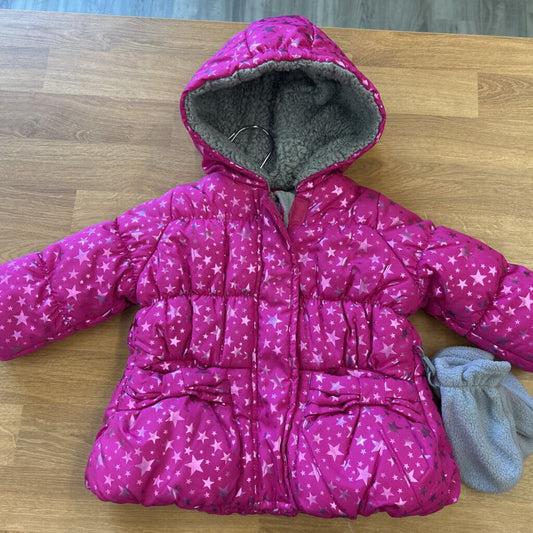 Rothschild Star Puffer Jacket w/ Mittens - 6/9m