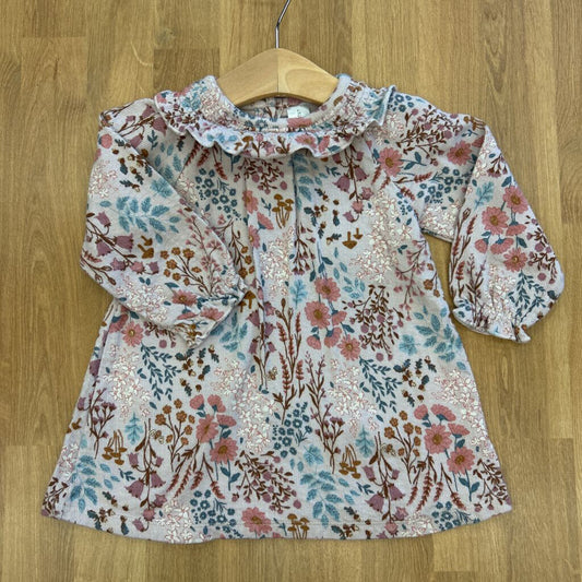 Modern Moments Floral LS Dress - 12m