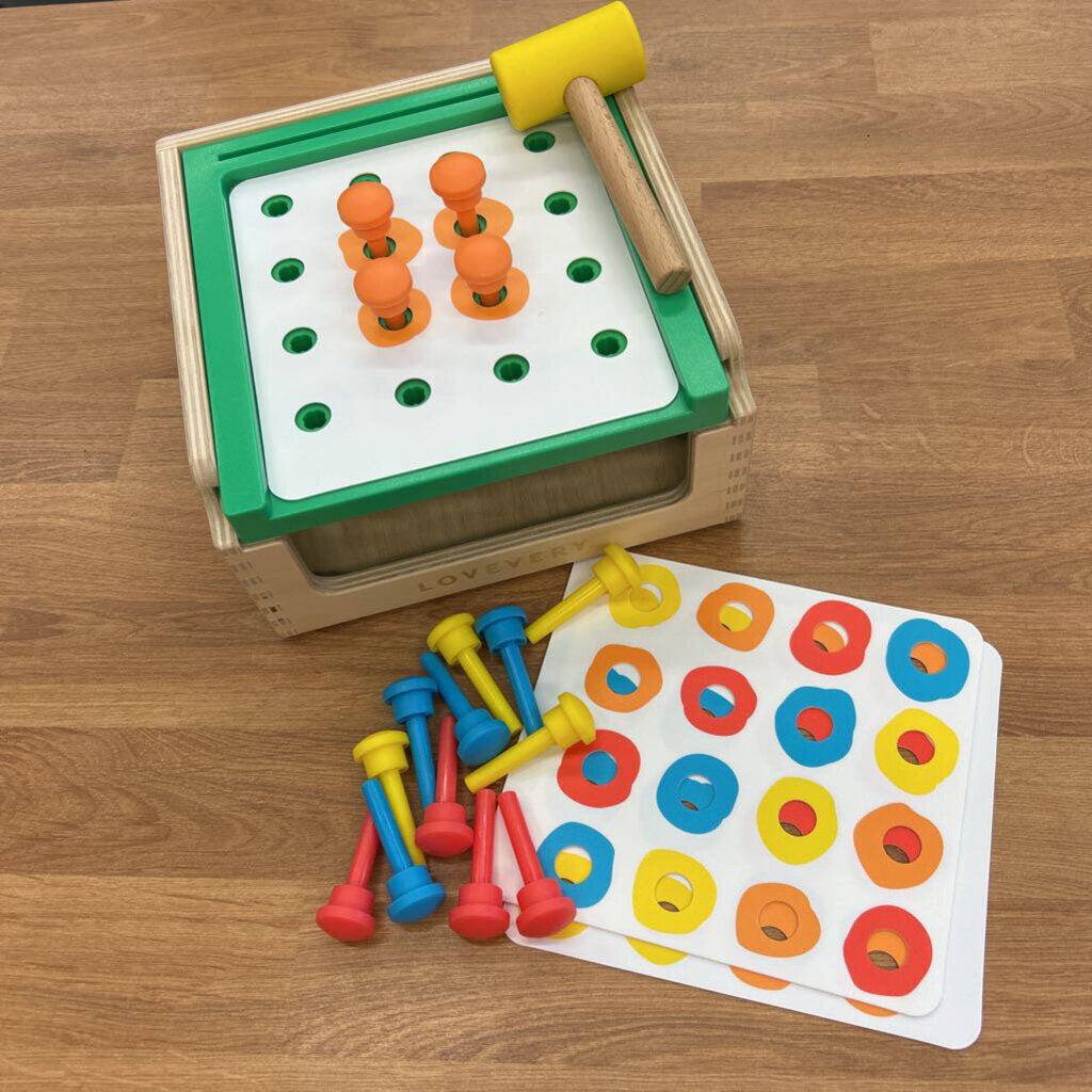 Lovevery Match & Tap Hammer Box