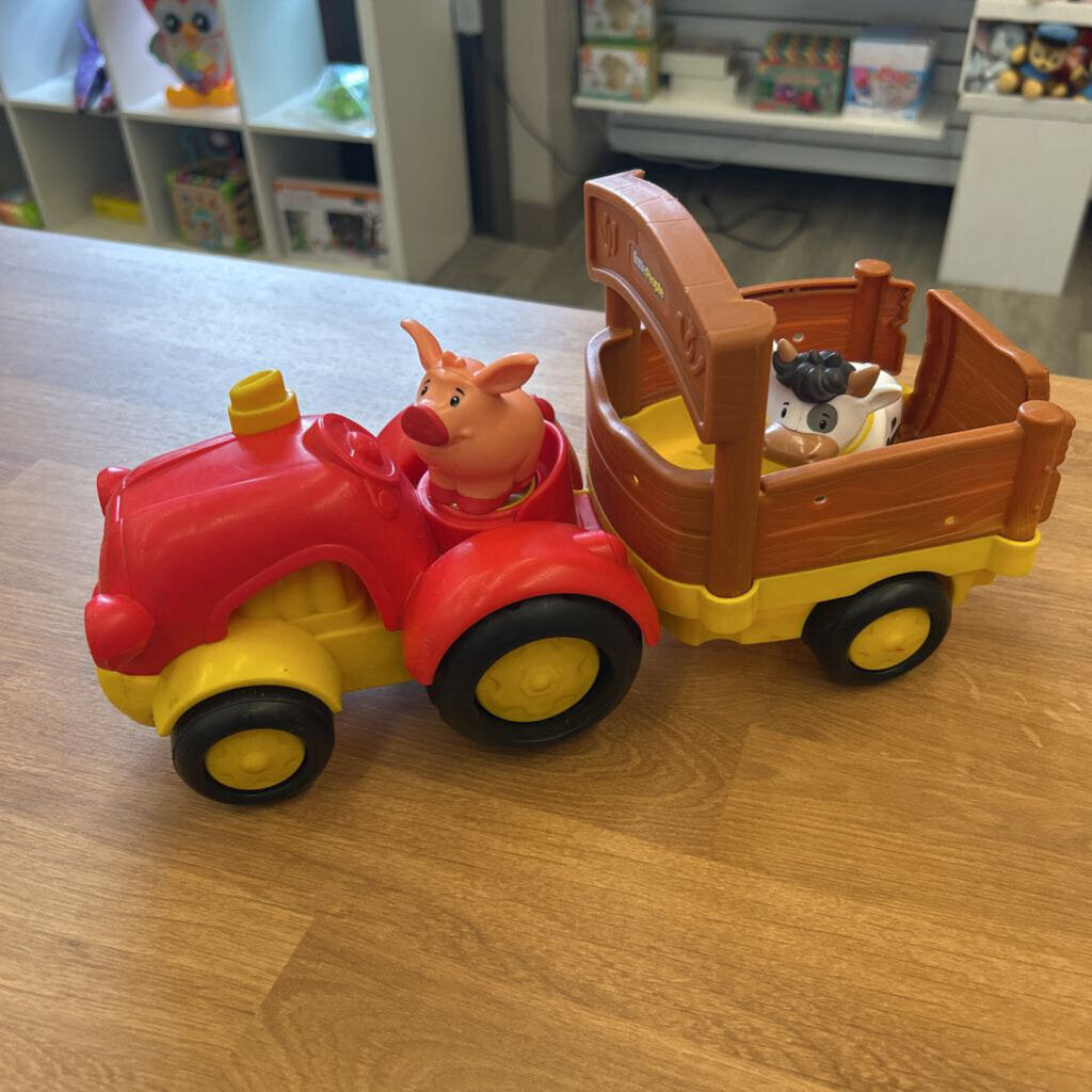 Fisher Price Little People Tractor w/ 2 Animals