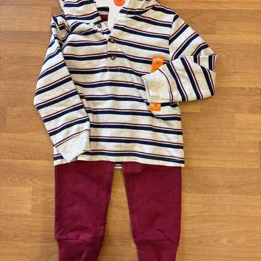NWT Carter's Stripe Two Pc SEt - 2T