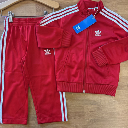 NWT Adidas Tracksuit - 2T