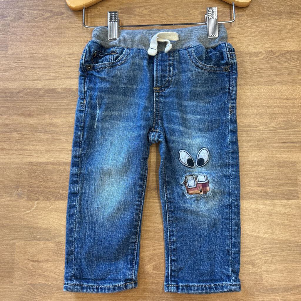 Baby Gap Monster Jeans - 12/18m