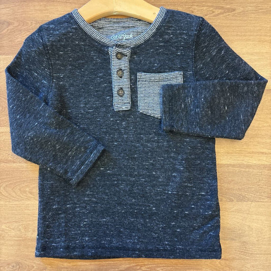 Cat & Jack LS Henley - 2T