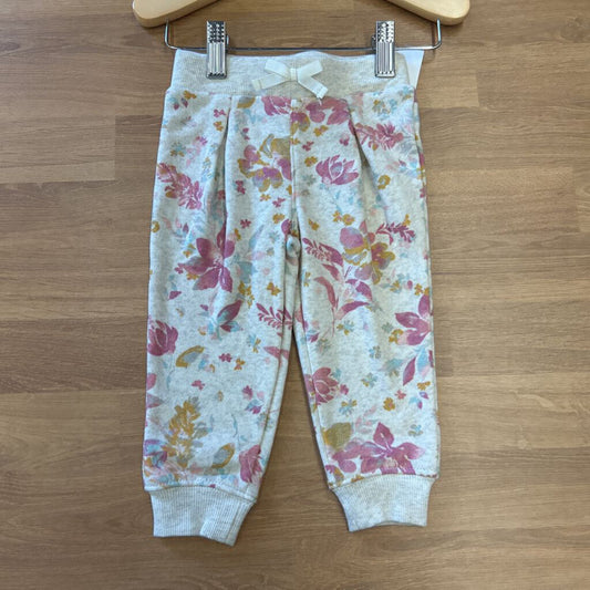 NWT Osh Kosh Floral Sweatpants - 12m