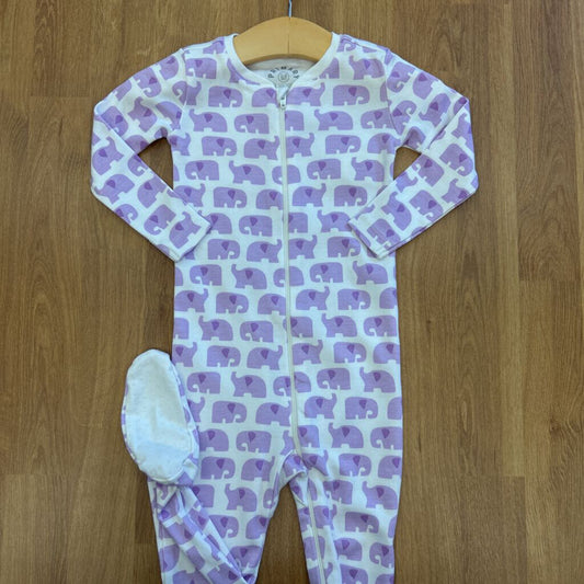 Primary Elephant Zip Sleeper - 12/18m