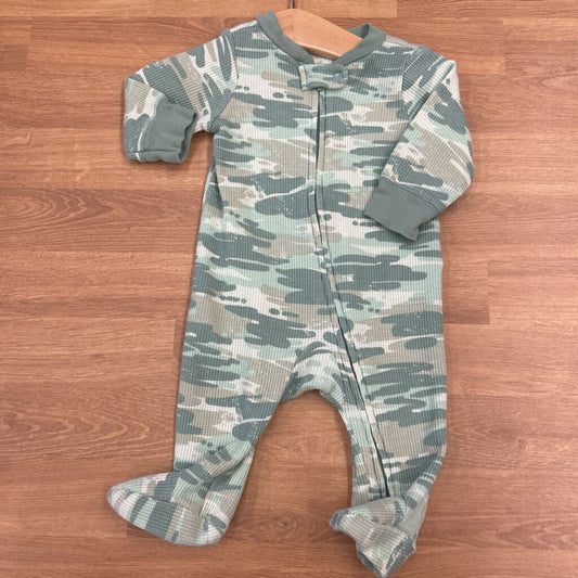 Carter's Camo Thermal Zip Sleeper - 3m