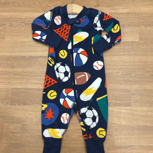 Hanna Andersson Sports Zip Sleeper - 3/6m