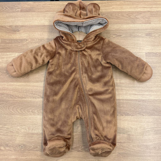 Carter's Bear Fleece Bunting - NB