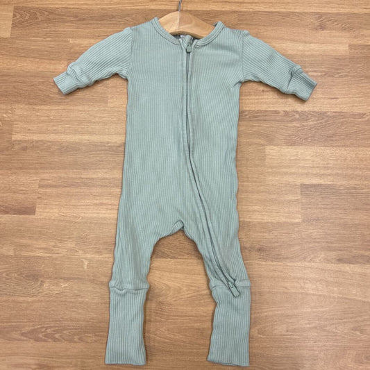 Jamie Kay Ribbed Zip Sleeper - NB