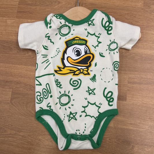 Gen 2 Oregon Ducks SS Onesie - 0/3m