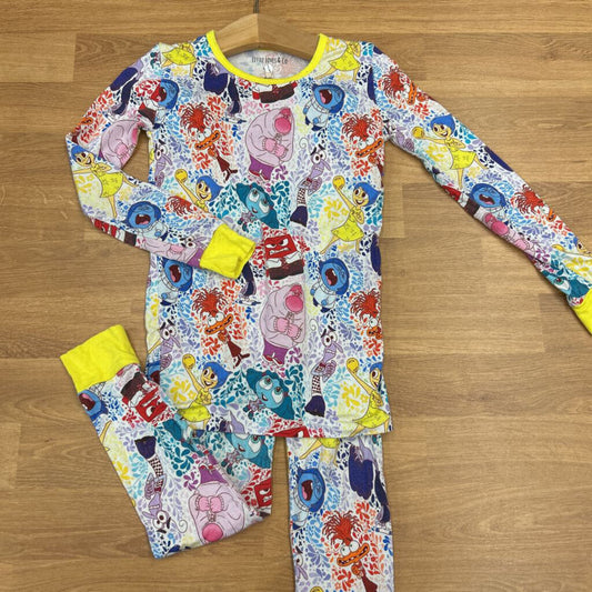 Little Loves & Co. Bamboo Inside Out Pjs - 4T