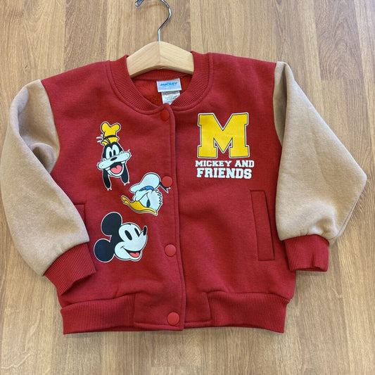 Disney Varsity Jacket - 2T