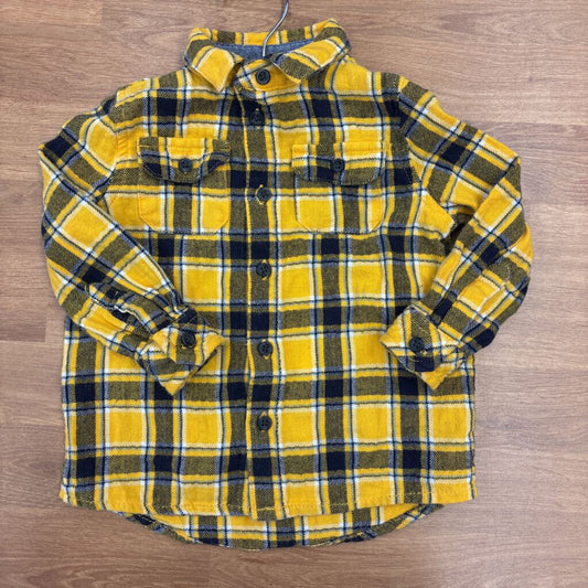 Dip Plaid LS Button Up - 12/18m