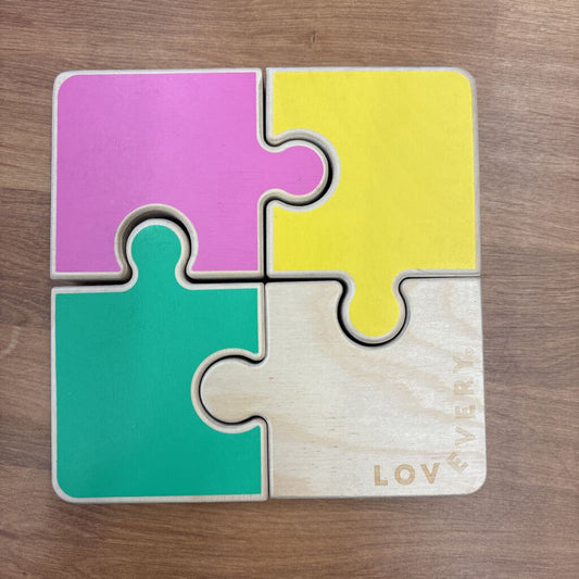 Lovevery Chunky Wooden Jigsaw Puzzle