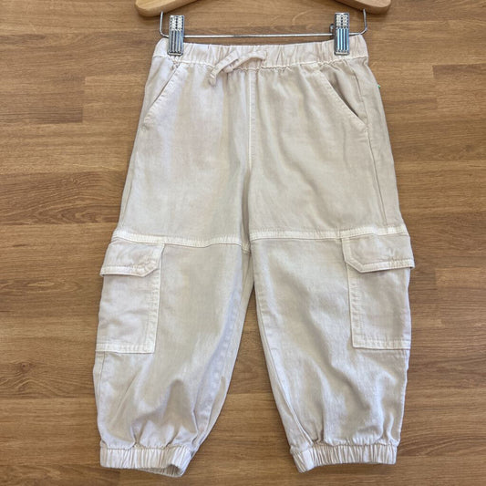 Cat & Jack Linen Cargo Jogger Pants - 2T