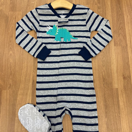 NWOT Carter's DIno Zip Sleeper - 2T