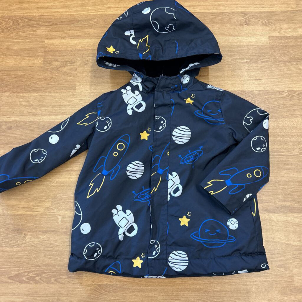 Dip Fleece Lined Rain Jacket - 6/12m