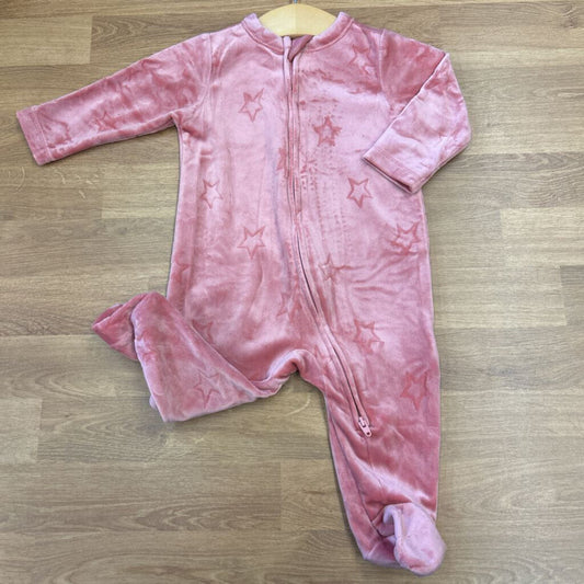 Old Navy Soft Star Zp Sleeper - 3/6m