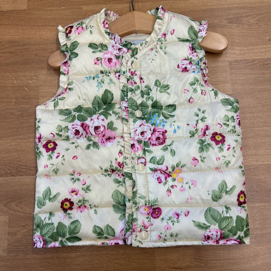 Bailey's Blossoms Floral Snap Vest - 2T