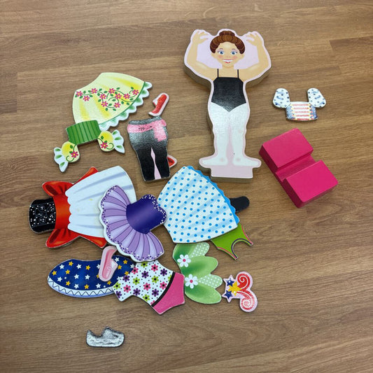 Dress Up Magnet Doll