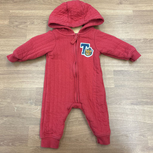 Carter's Tiger Quilted Coverall - NB