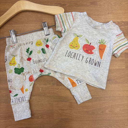 Boppy Locally Grown Two Pc Set - 3m