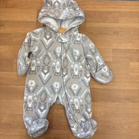 Carter's Aztec Print Fleece Bunting - 3m