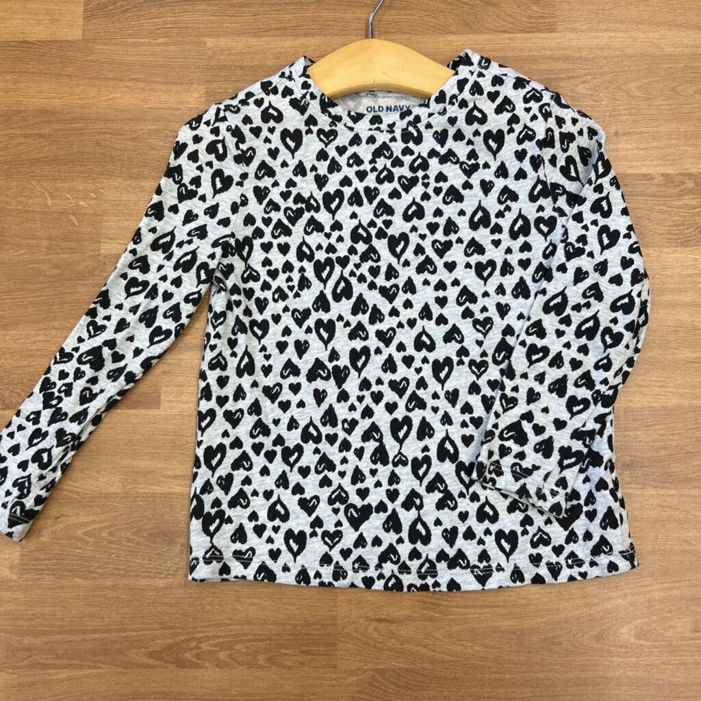 Old Navy Heart LS 3T