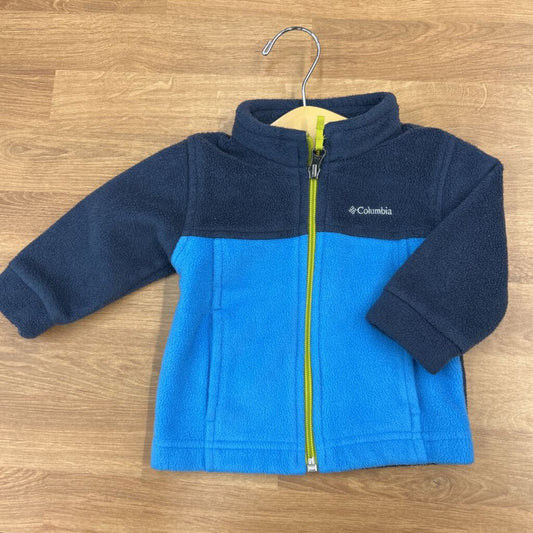 Columbia Zip Fleece Jacket 3/6m