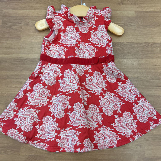 Janie & Jack Brocade SS Dress - 18/24m