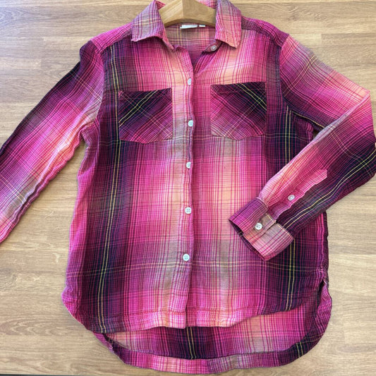 Mudd Plaid LS Button Up - 7/8