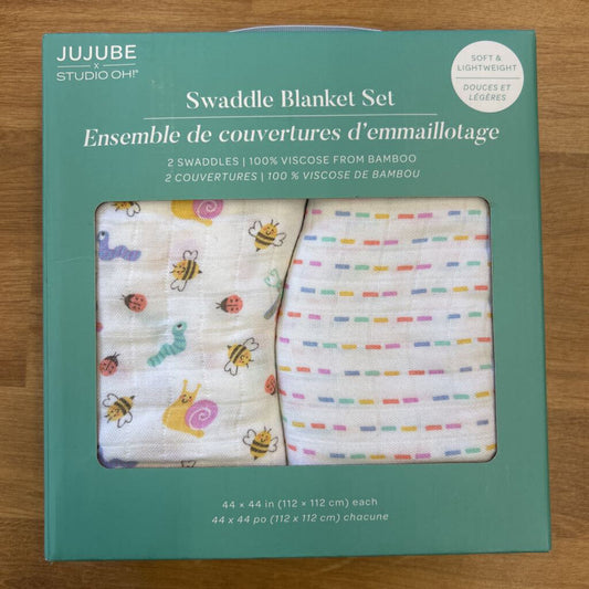 NEW Jujube x Studio Oh! Swaddle Blanket Set