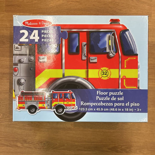 Melissa & Doug Fire Truck Floor Puzzle
