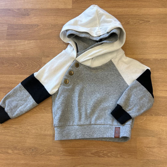 & Color Block Hoodie - 6m