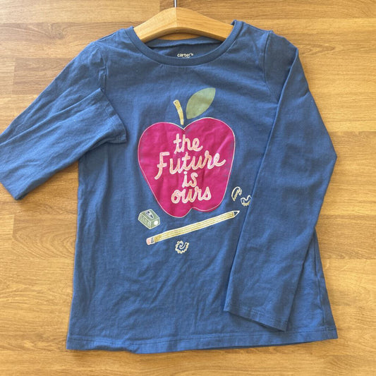 Carter's Apple LS Tee 7